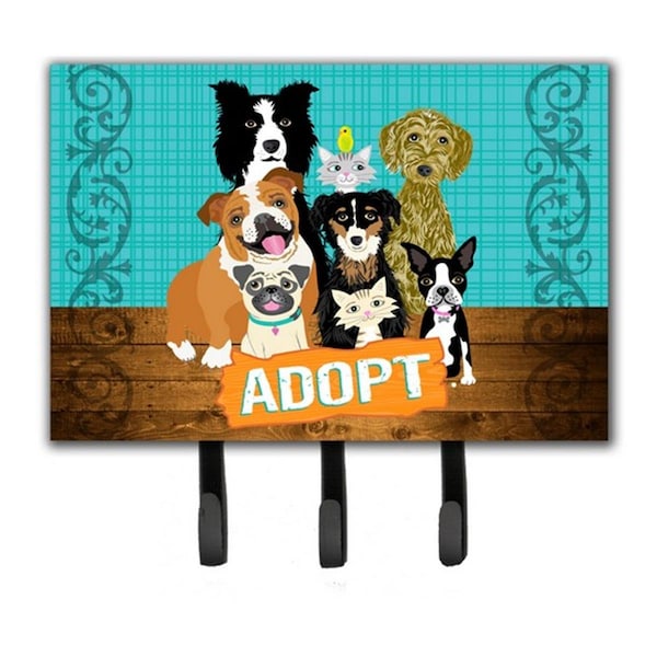 Carolines Treasures Adopt Pets Adoption Leash or Key Holder VHA3007TH68 - main